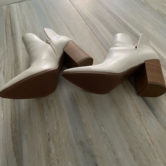 White Booties - Picture 3 of 5